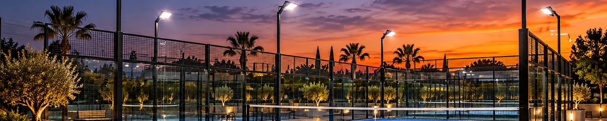 LED Padelplatzbeleuchtung