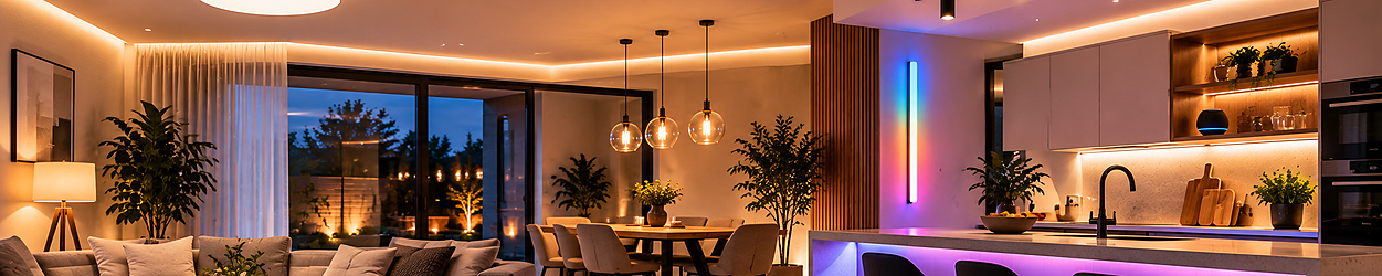 Smarte LED-Beleuchtung