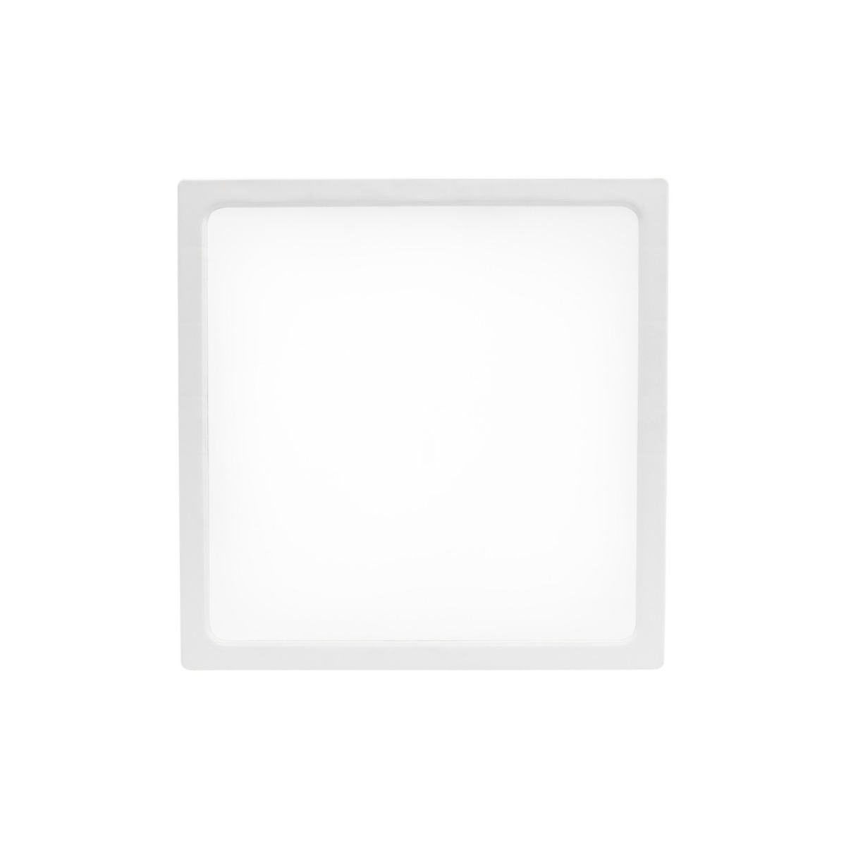 LED Downlight 24W Aufbau Quadrat IP20 Weiss