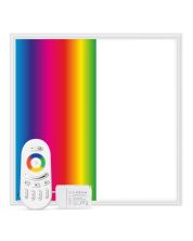 LED-Panel 62x62 cm | 40W | RGB+W (4000K) | Dimmbar | Fernbedienung