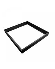 Aufputz-LED-Panel 60x60 cm Schwarz