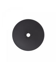 Montageplatte für Wandleuchte Piatta 9W Ø240 mm – Schwarz