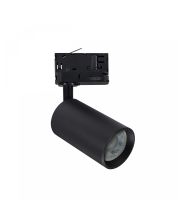 3-Phasen-Schienenstrahler GU10 Schwarz – 57×101×169 mm