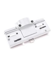 3-Phasen-Schienenadapter Weiß