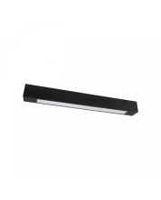 LED Feuchtraumleuchte 60cm Schwarz G13 für T8 Röhre IP20