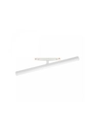 Längliche LED-Schienenleuchte 12 W CCT 48 V 400 mm dimmbar Weiß