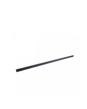 Abdeckprofil für 48V-Niederspannungsschiene, 1 Meter, Schwarz
