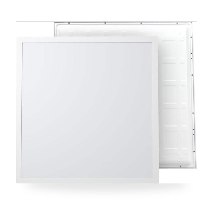Aufbaurahmen Weiß für LED-Panel 60×60 cm – schraubenlose Montage