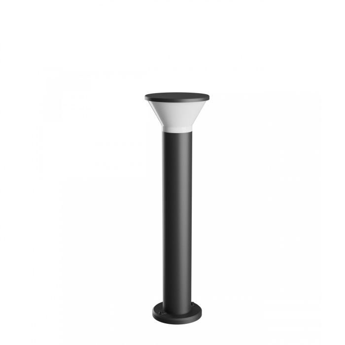 6-Watt-LED-Gartenbeleuchtung – schwarz – 210×765 mm