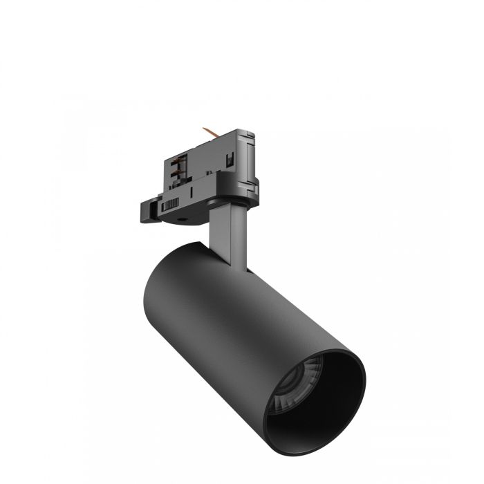 3-Phasen-LED-Schienenstrahler, 16 W Farbtemperatur, 75 lm/W, Schwarz