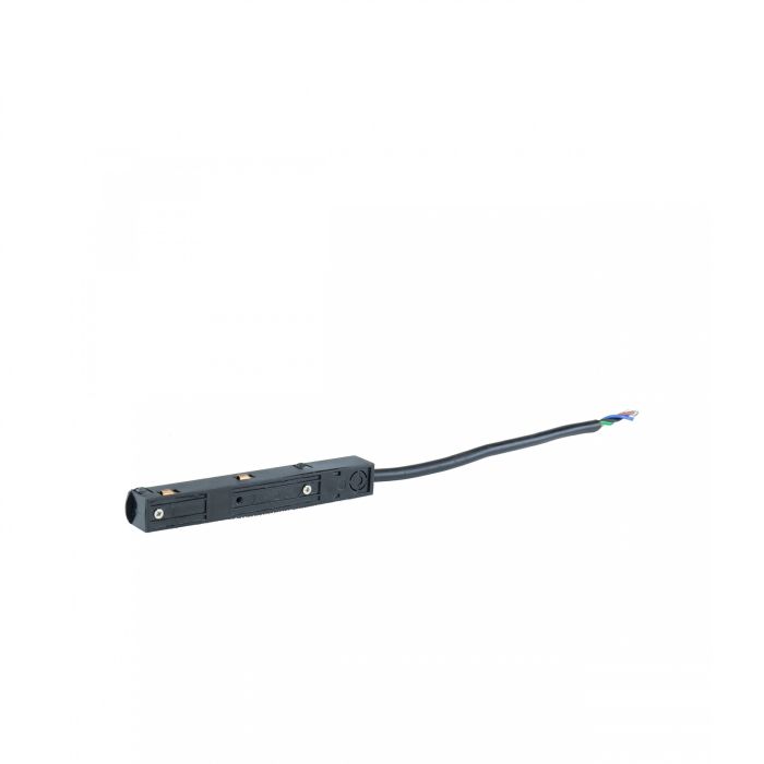 Stromanschluss 48 V, 200 mm Kabel, Schwarz