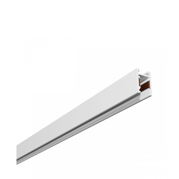 Schmale Gleisschiene 48V 1 Meter Weiß