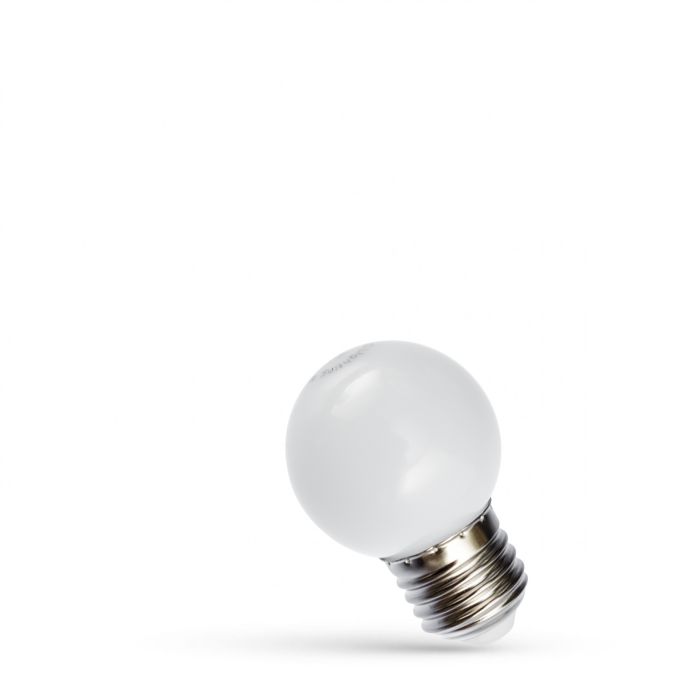 LED-Tropfenlampe G45 E27 1W K6000 55 lm – Weiß