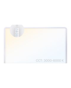 LED-Aufbaupanel 58,5x89,5 cm | 50W | CCT Dimmbar | 3000K-6000K | CRI90 | Fernbedienung