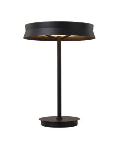 LED-Tischleuchte Ø33 cm | 24W | 2400 Lumen | CRI90 | CCT 2700K-4000K | Schwarz