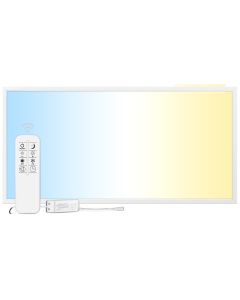 LED-Panel 120x60 cm | 60W | CCT Dimmbar | 3000K-6000K | CRI90 | Fernbedienung