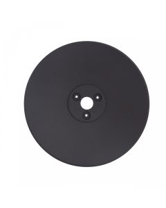 Montageplatte für Wandleuchte Piatta 12W Ø300 mm – Schwarz