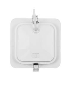 LED-Einbaustrahler Ø14,5 cm 12 W CCT 83 lm/W IP54 Weiß