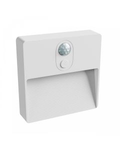 LED-Nachtlicht Lumina Pop RGBW mit Bewegungsmelder USB-C – Weiß – 2 Stück