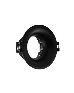 Einbaustrahler GU10 – rund – schwarz – IP20 – Ø86×41 mm – ohne Leuchtmittel