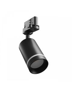 3-Phasen-Schienenstrahler GU10 Schwarz – 60×101×169 mm