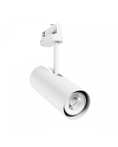 3-Phasen-Schienenstrahler GU10 Weiß – 65×160×232 mm