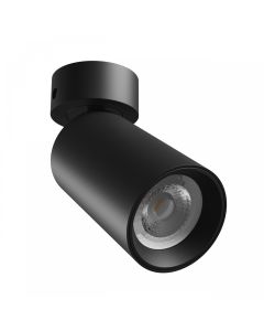 Aufbaustrahler GU10 – schwarz – IP20 – 60×135 mm – ohne Leuchtmittel