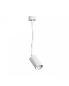 GU10-Wandstrahler mit flexiblem Arm 410 mm – IP20 – weiß