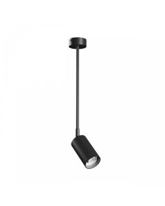 GU10-Wandstrahler mit langem Arm 450 mm – IP20 – schwarz