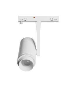 LED-Schienenstrahler mit verstellbarem Abstrahlwinkel für schmale Schienen, 7 W, K3000, 48 V, Weiß