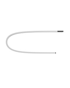 LED-Lichtleiste für schmale Schienen, 6 W, K3000, 48 V, 547 mm, Schwarz