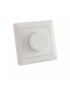 DALI-Drehdimmer mit Schalter 80×80 mm – ohne integriertes Netzteil