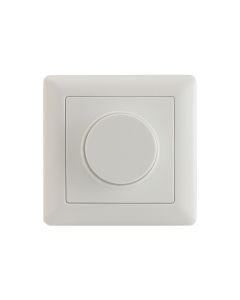 DALI-Drehdimmer mit Schalter 80×80 mm – ohne integriertes Netzteil