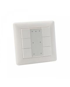 Wand-Drucktasterfeld mit 6 DALI-Tasten