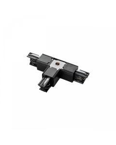 3-Phasen-Schienenverbinder T/T2, verstellbar, links, schwarz