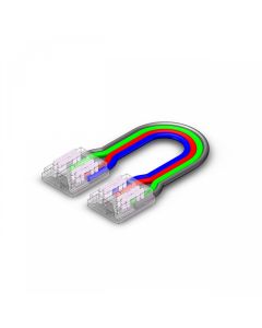 Streifen-zu-Streifen-Verbinder mit Kabel für COB-RGB-LED-Streifen – 10 mm