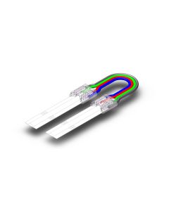 Streifen-zu-Streifen-Verbinder mit Kabel für COB-RGB-LED-Streifen – 10 mm