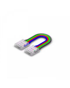 LED-Streifenverbinder mit Kabel für SMD-RGB-LED-Streifen – 10 mm