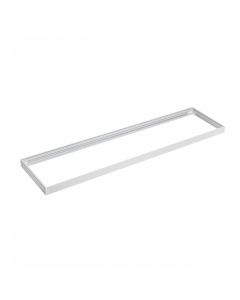 Aufbaurahmen Für LED Panels 30x120cm Weiß