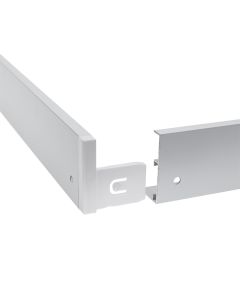 LED-Panel-Aufbaurahmen 300x1200x43 Weiß