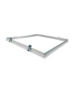 LED-Panel Einbaurahmen 62x62 cm | Gipskartondecke