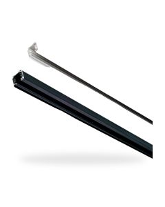 3-Phasen-Aufbauschiene Hochvoltschiene 1.5 Meter Schwarz/Weiß