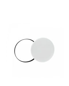 LED-Deckenleuchte Nymphea Rings 32W CCT 2560 lm IP54 – Weiß/Schwarz