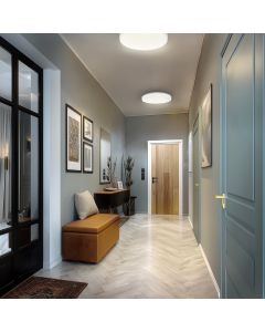 LED-Deckenleuchte Nymphea Fusion 20/30/40W CCT IP44 Ø330 mm – Weiß