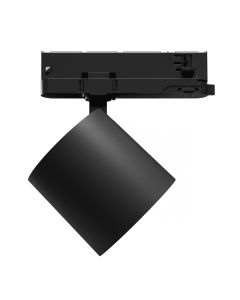 3-Phasen-LED-Schienenstrahler 32–40 W K4000 Schwarz