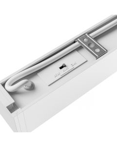 LED-Linear-Deckenleuchte 24W CCT K3000/K4000/K6500 2400 lm 60 cm – Weiß