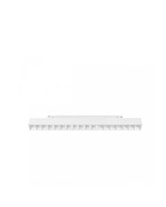 LED-Gitterleuchte für Schienen, 17 W, Farbtemperatur 48 V, 330 mm, Weiß
