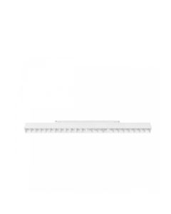 LED-Gitterleuchte für Schienensysteme, 22 W, Farbtemperatur 48 V, 440 mm, Weiß