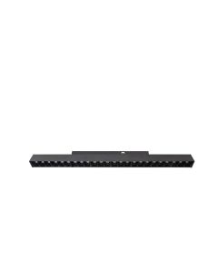 LED-Gitterleuchte für Schienen, 18 W, K2700, 48 V, 330 mm, Schwarz