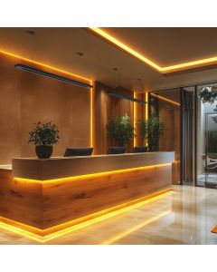 LED-Linearleuchte 20/30/40W CCT Schwarz